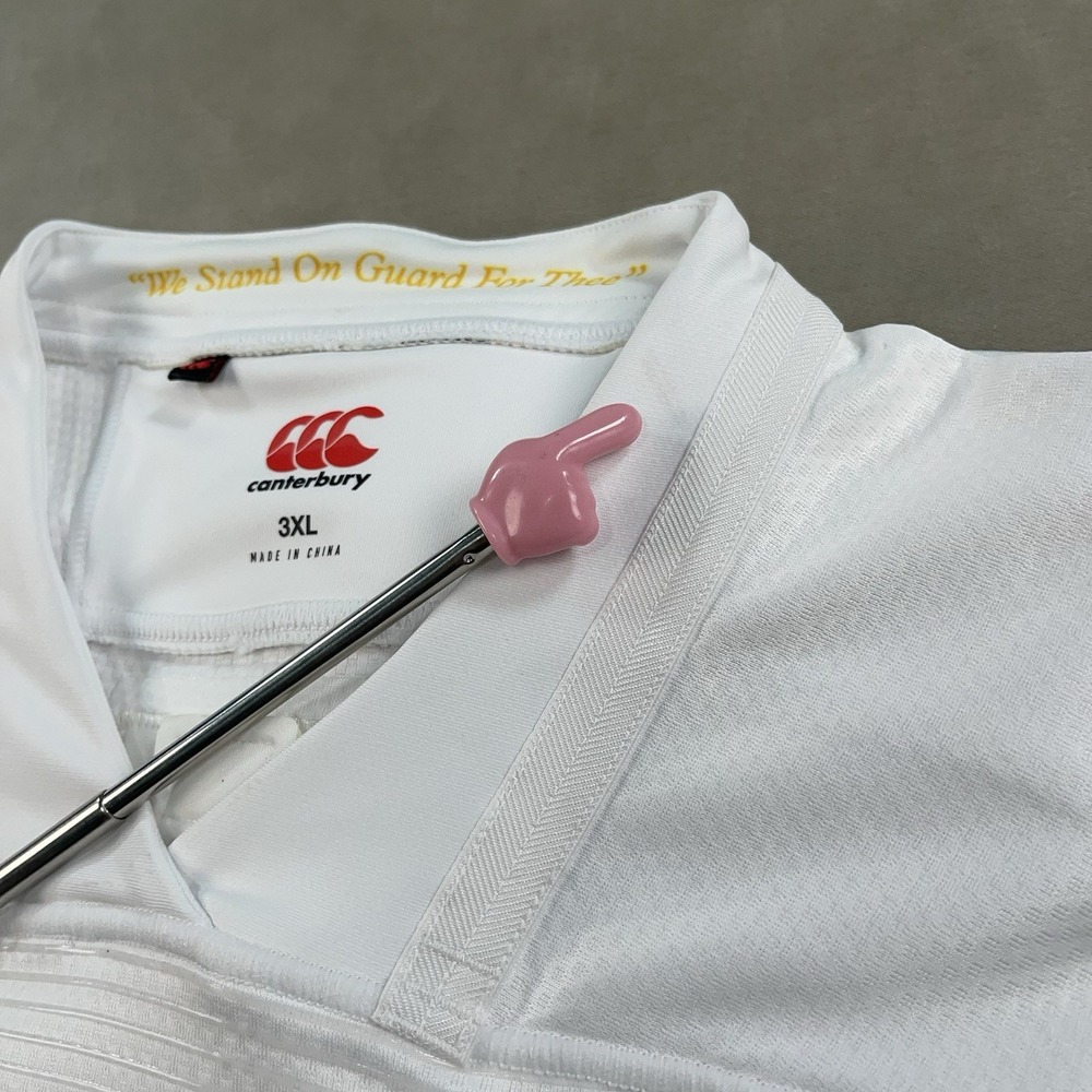 Canterbury Rugby Canada National Team Jersey Mens 3XL White Maple Leaf DHL - Picture 13 of 15